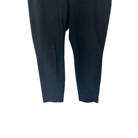 Old Navy Black Office Career Work Business Pixie Skinny Leg Pants Size 12 - Picture 4 of 10